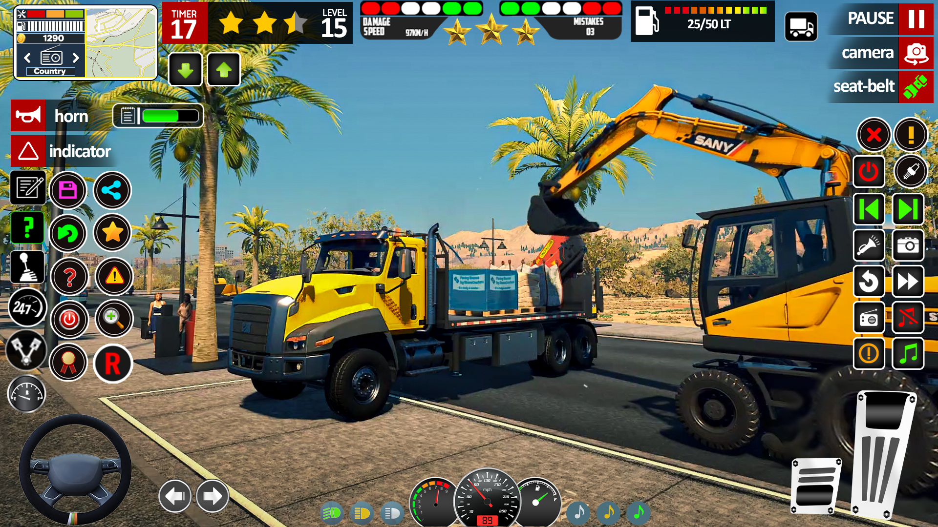 اسکرین شات 5 بازی Advance Construction Jcb Game
