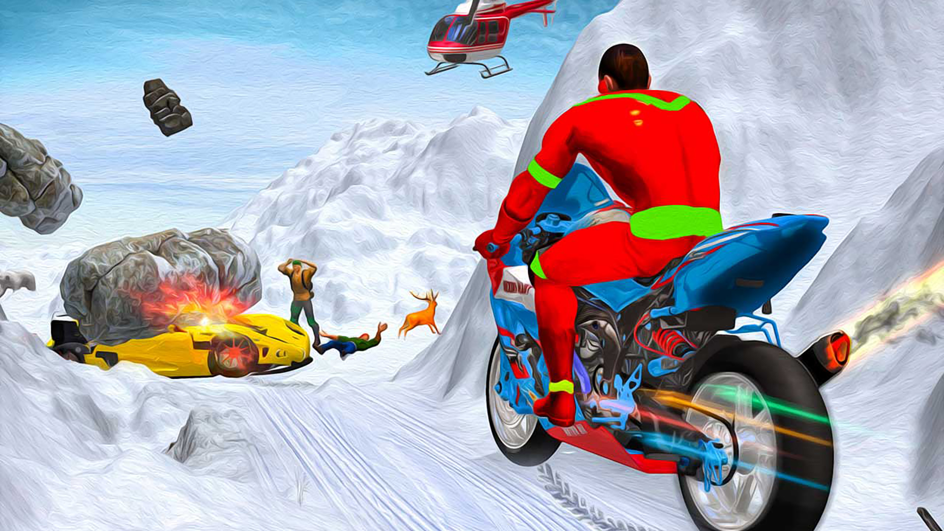 اسکرین شات 2 بازی Flying Robot Games: Super Hero