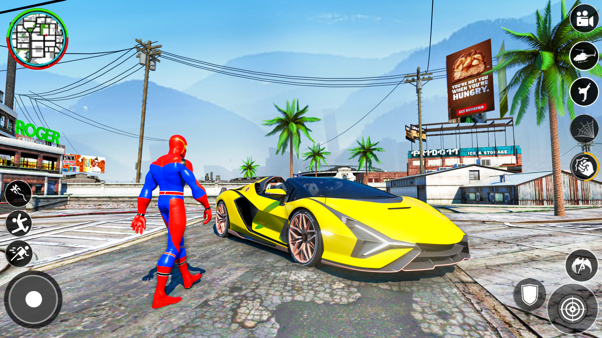 اسکرین شات 2 برنامه Superhero Games- Spider Hero
