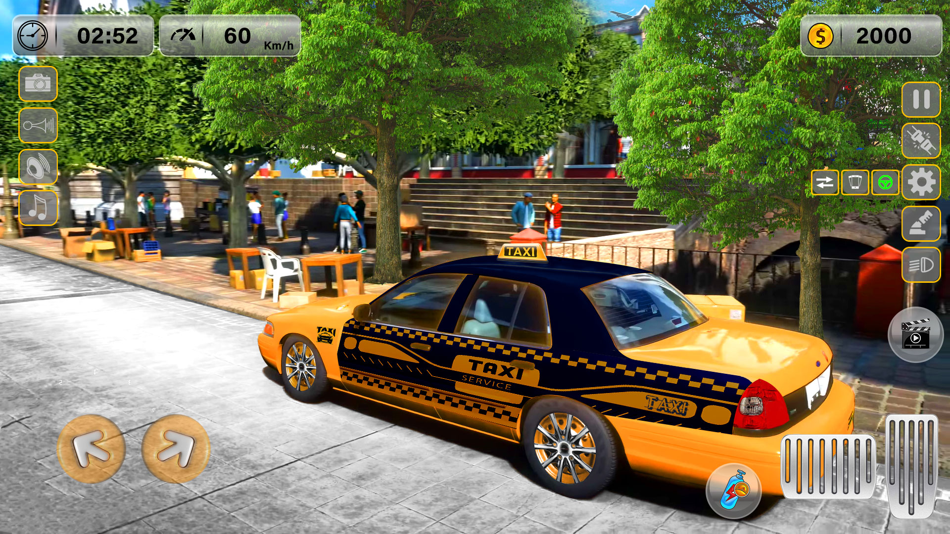 اسکرین شات 4 بازی City Taxi Auto Racer Taxi Game