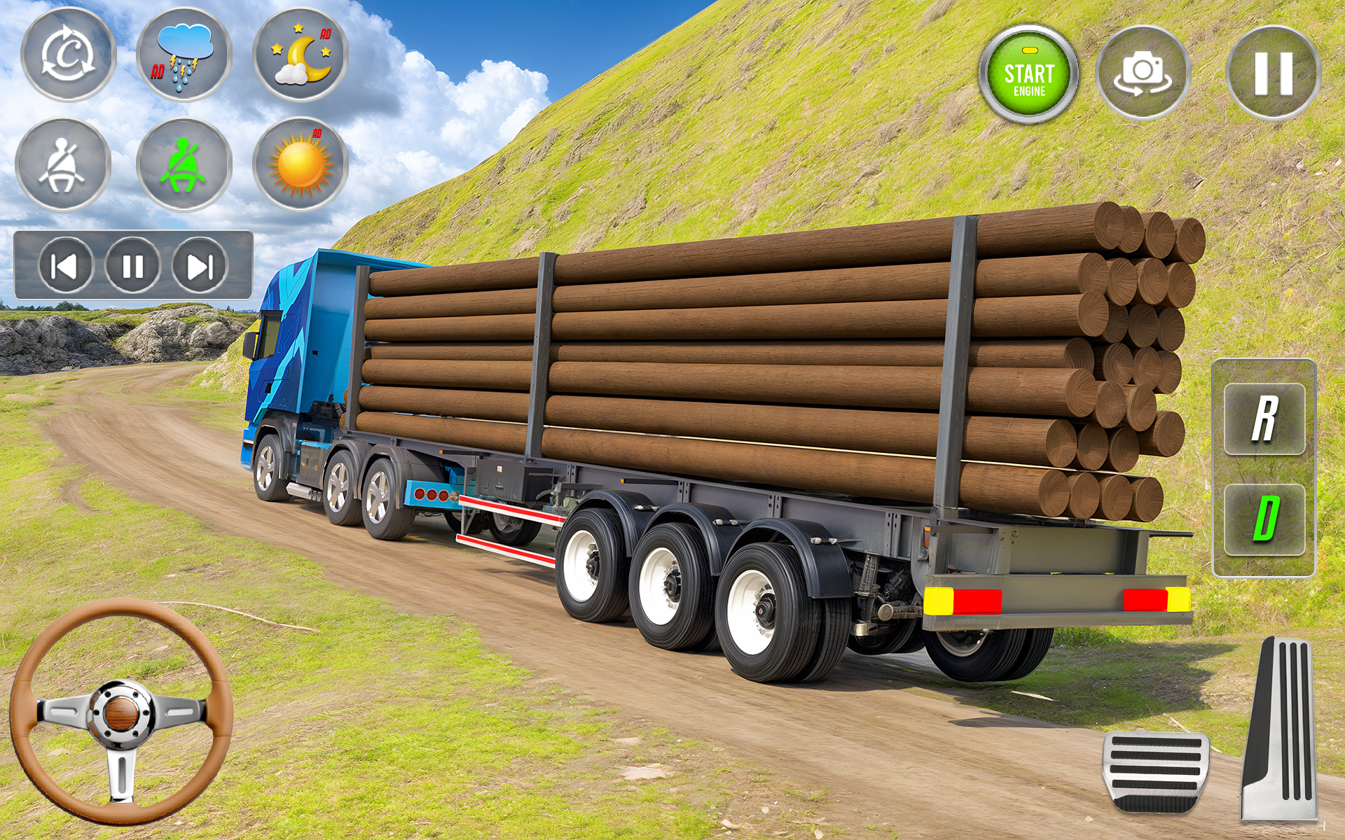 اسکرین شات 1 بازی Truck Games: Truck Simulator