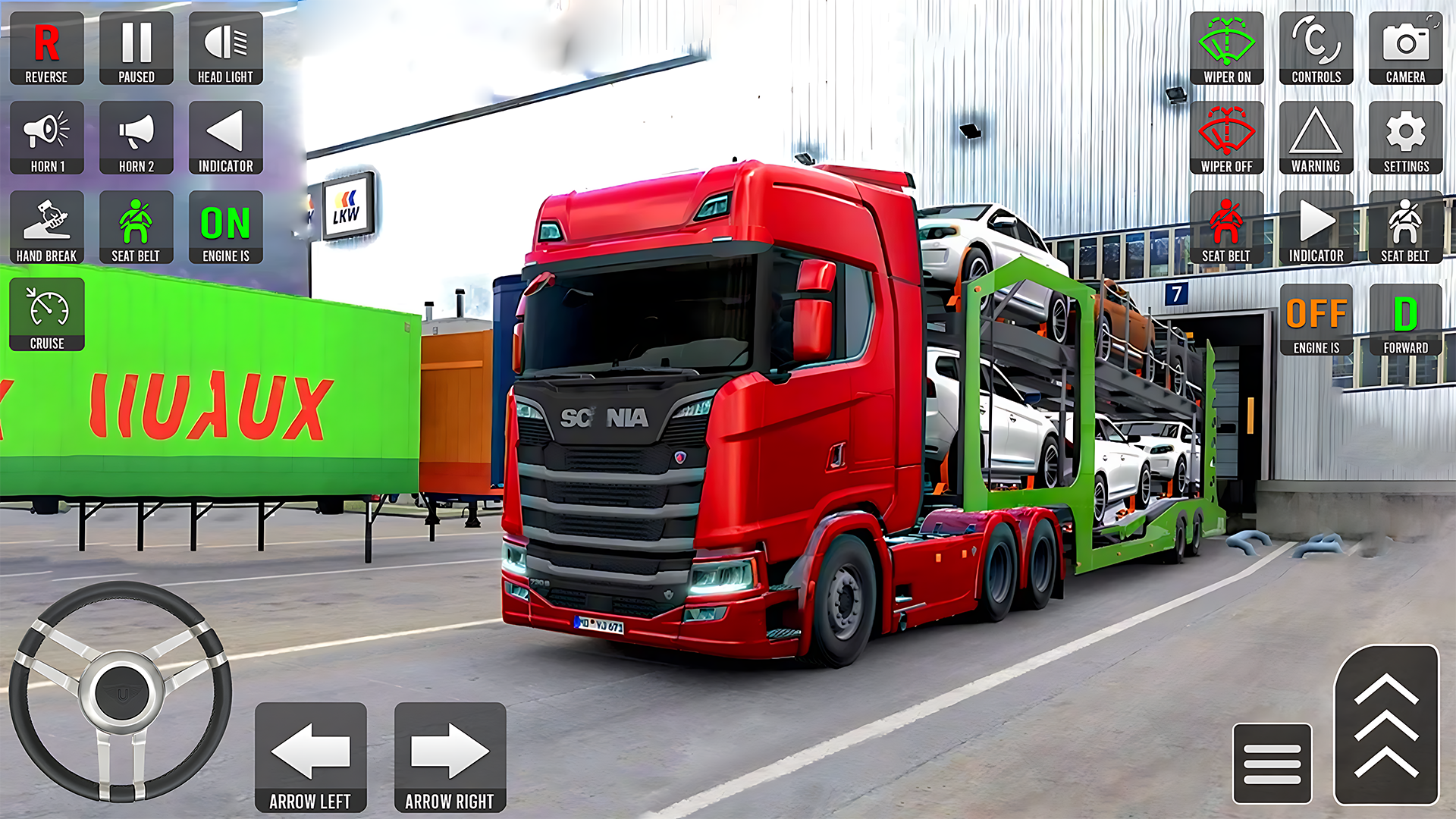 اسکرین شات 1 بازی Truck Simulator 3D: City Truck