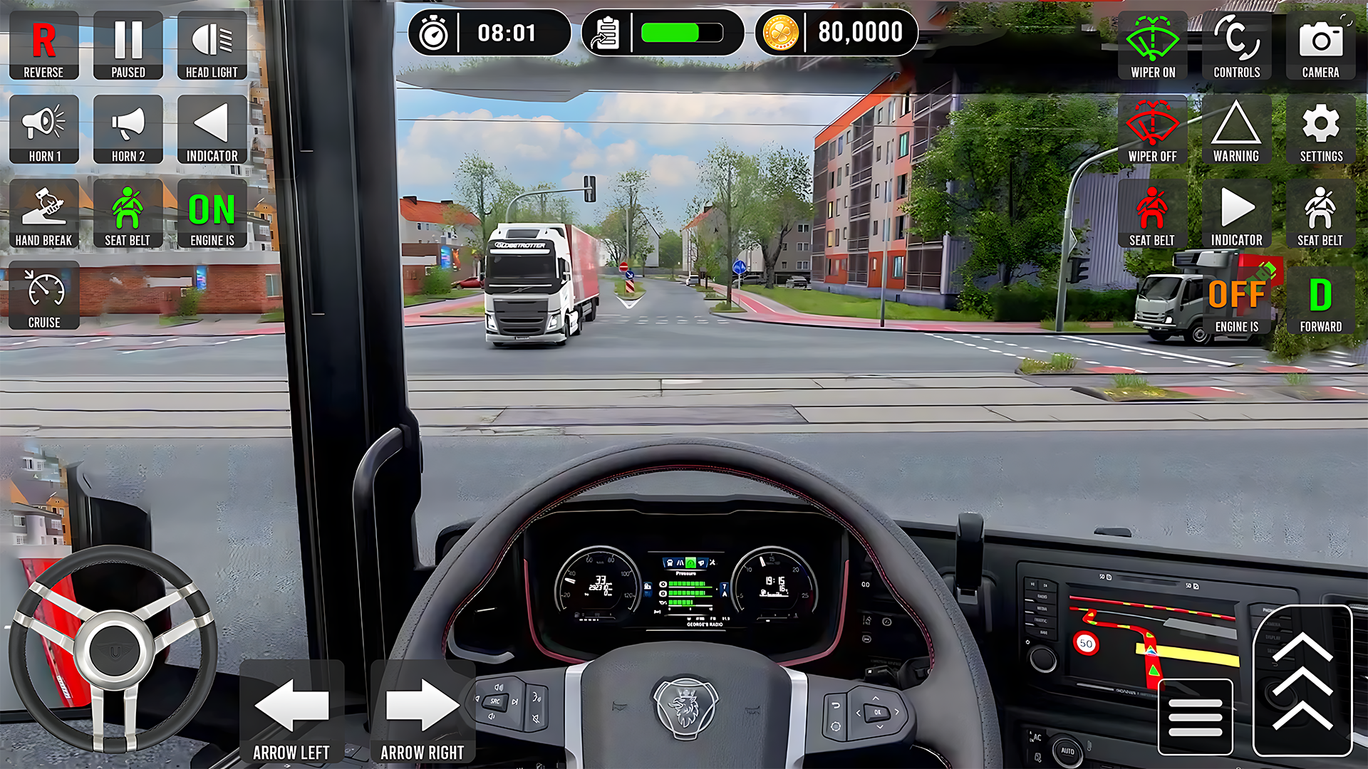 اسکرین شات 7 بازی Truck Simulator 3D: City Truck