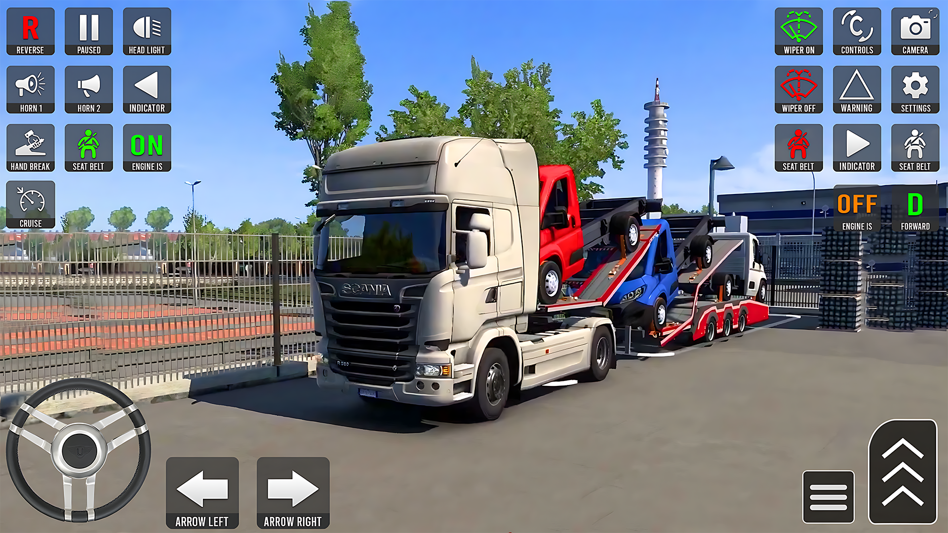اسکرین شات 5 بازی Truck Simulator 3D: City Truck