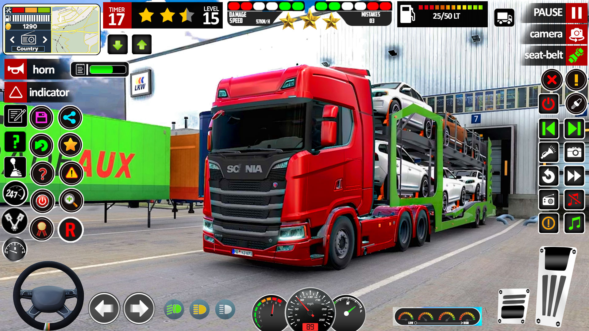 اسکرین شات 5 بازی Truck Simulator 3D: City Truck