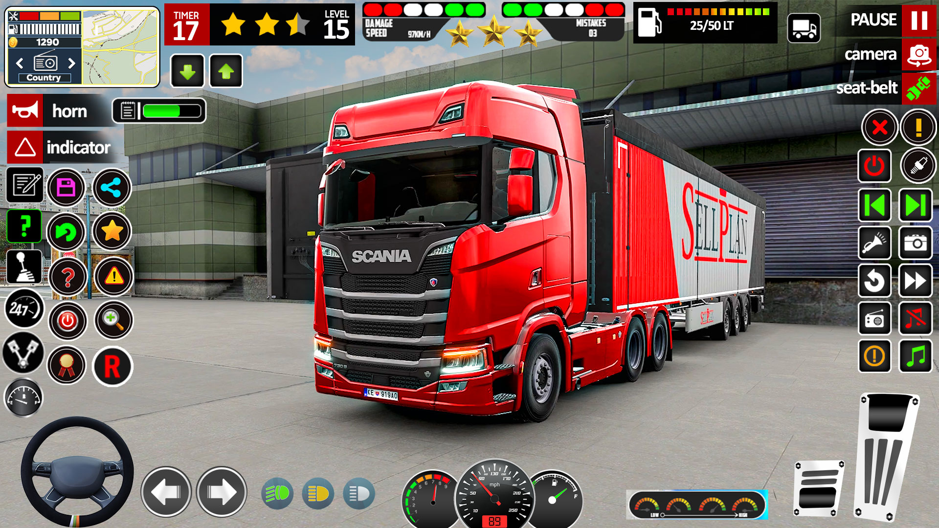 اسکرین شات 2 بازی Truck Simulator 3D: City Truck