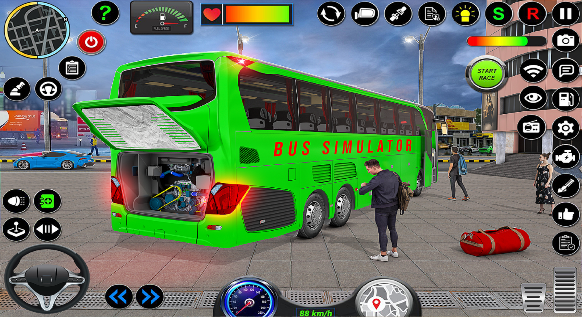 اسکرین شات 5 بازی City Bus Simulator 3D Bus Game