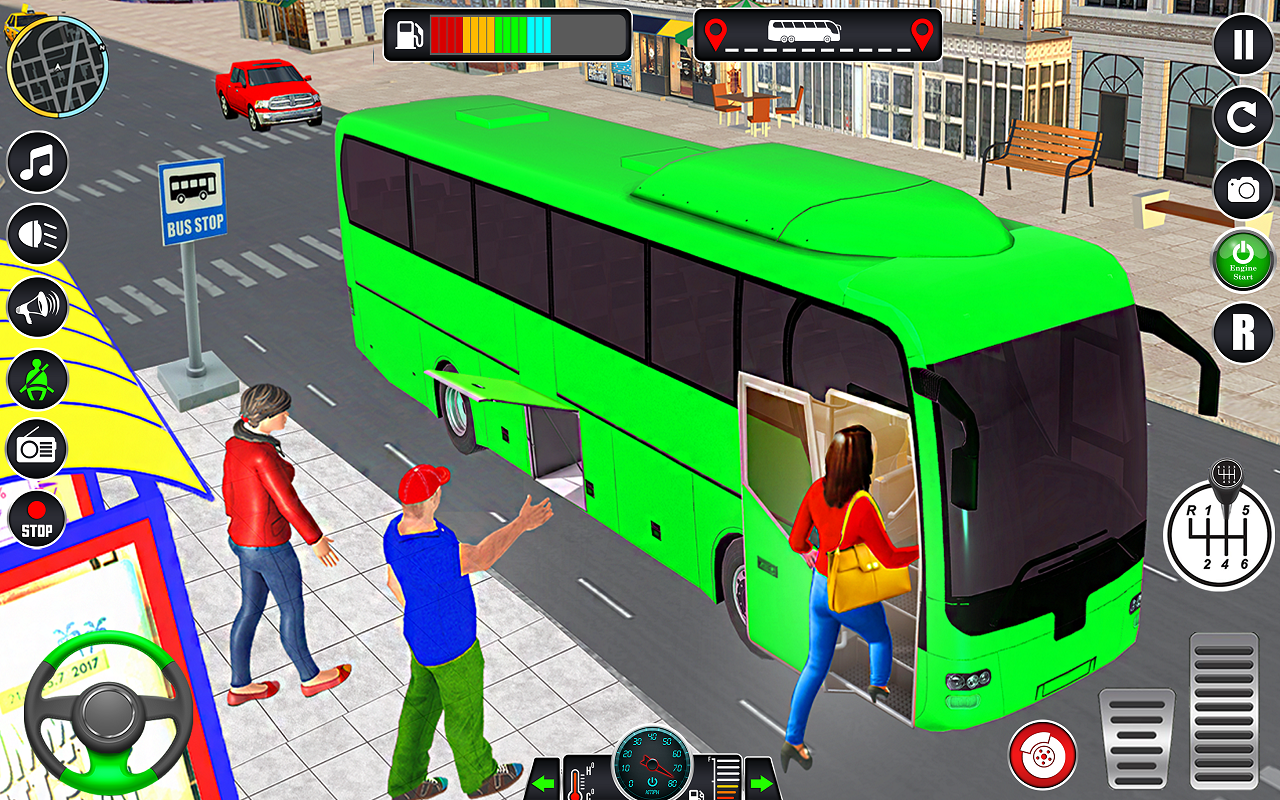 اسکرین شات 7 بازی City Bus Simulator 3D Bus Game