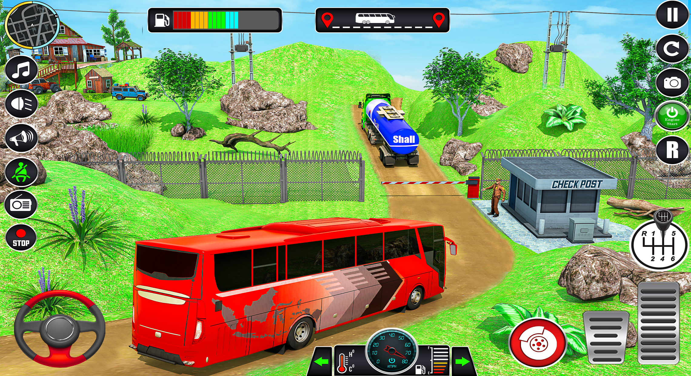 اسکرین شات 8 بازی City Bus Simulator 3D Bus Game