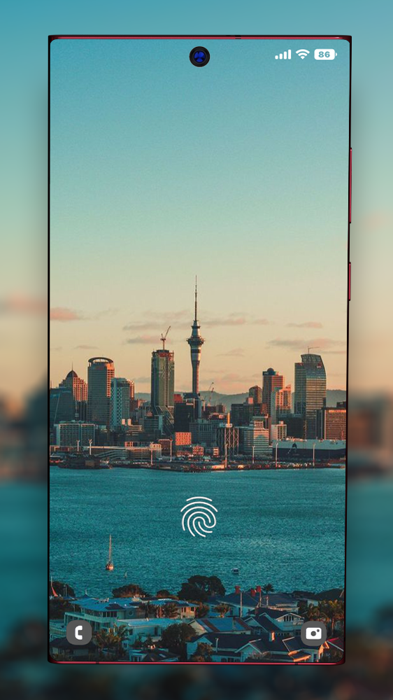 اسکرین شات 2 برنامه City View Wallpaper