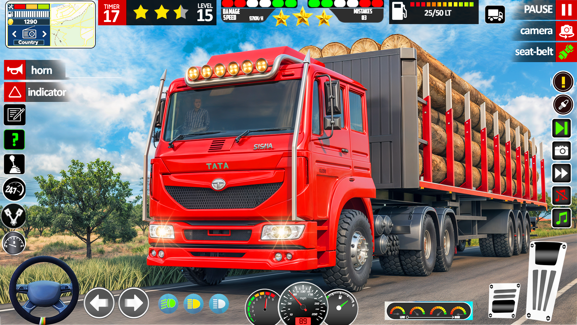 اسکرین شات 2 بازی Heavy Truck Simulator Games 3D