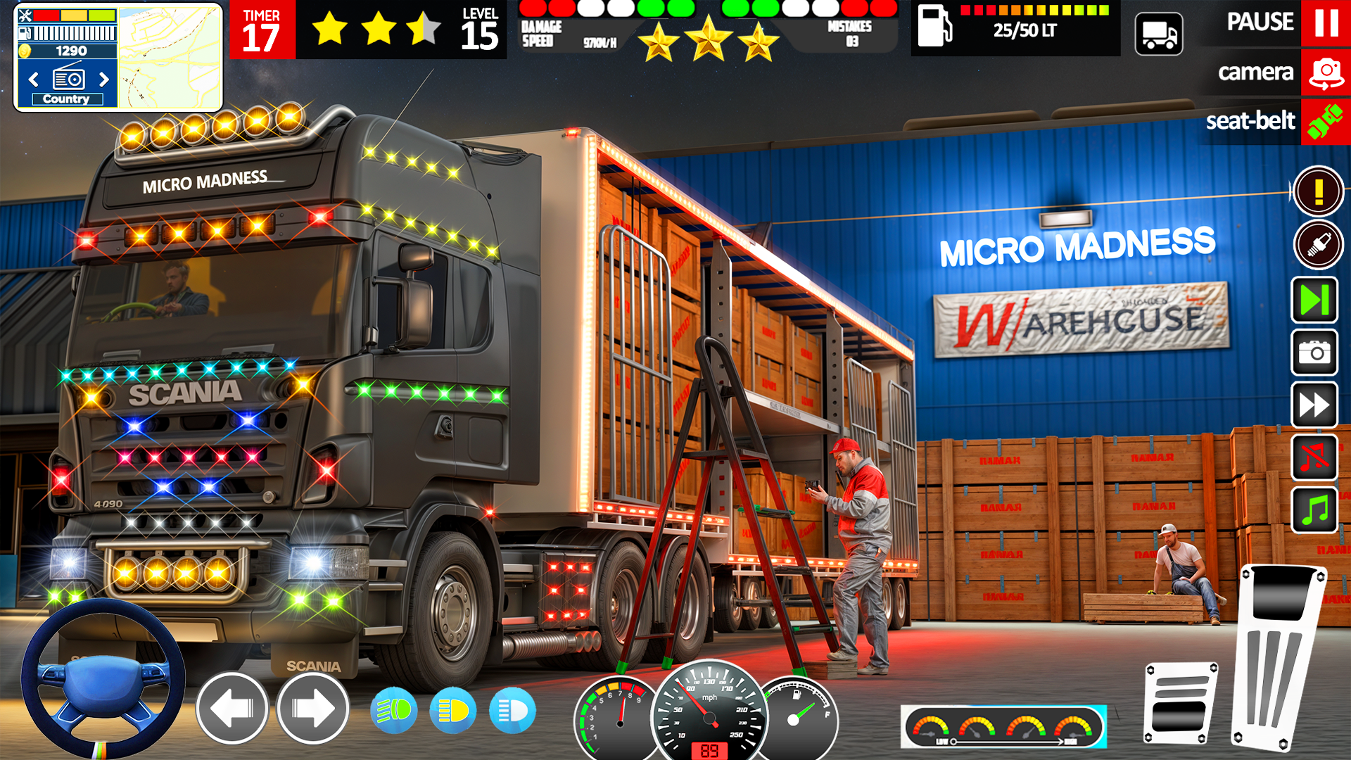 اسکرین شات 4 بازی Heavy Truck Simulator Games 3D