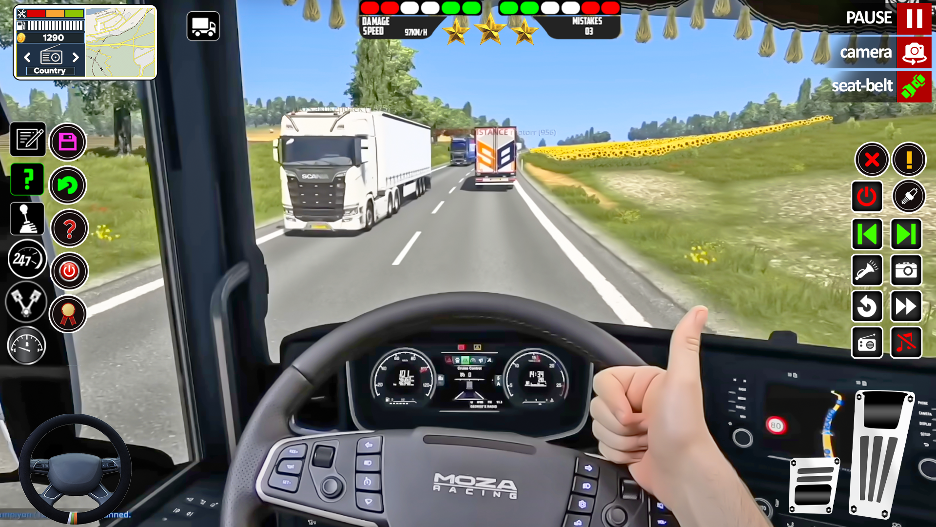 اسکرین شات 7 بازی Heavy Truck Simulator Games 3D
