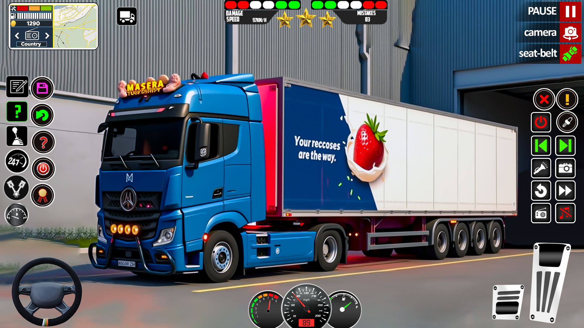 اسکرین شات 8 بازی Heavy Truck Simulator Games 3D