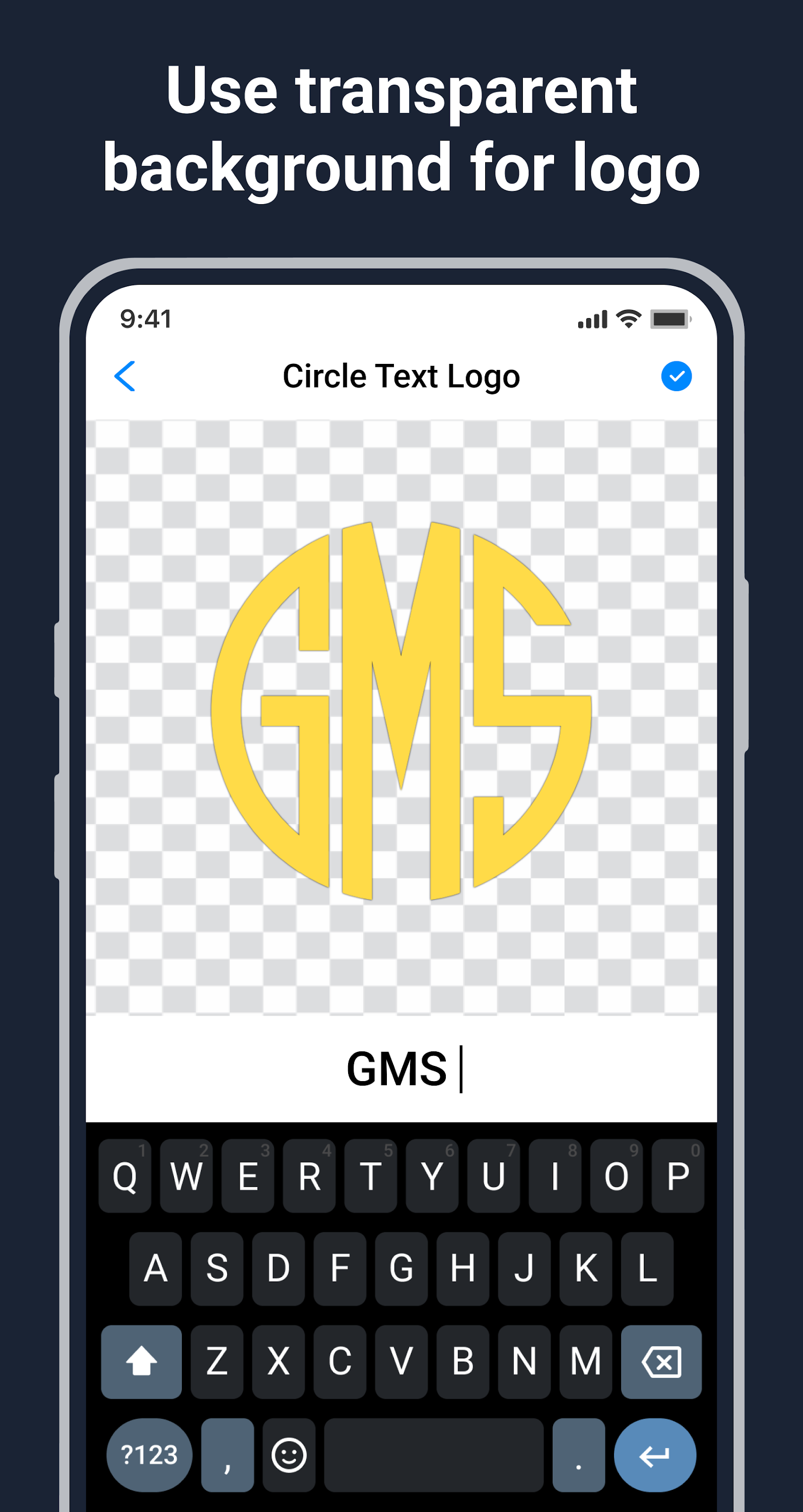 اسکرین شات 3 برنامه Circle Text Logo Maker