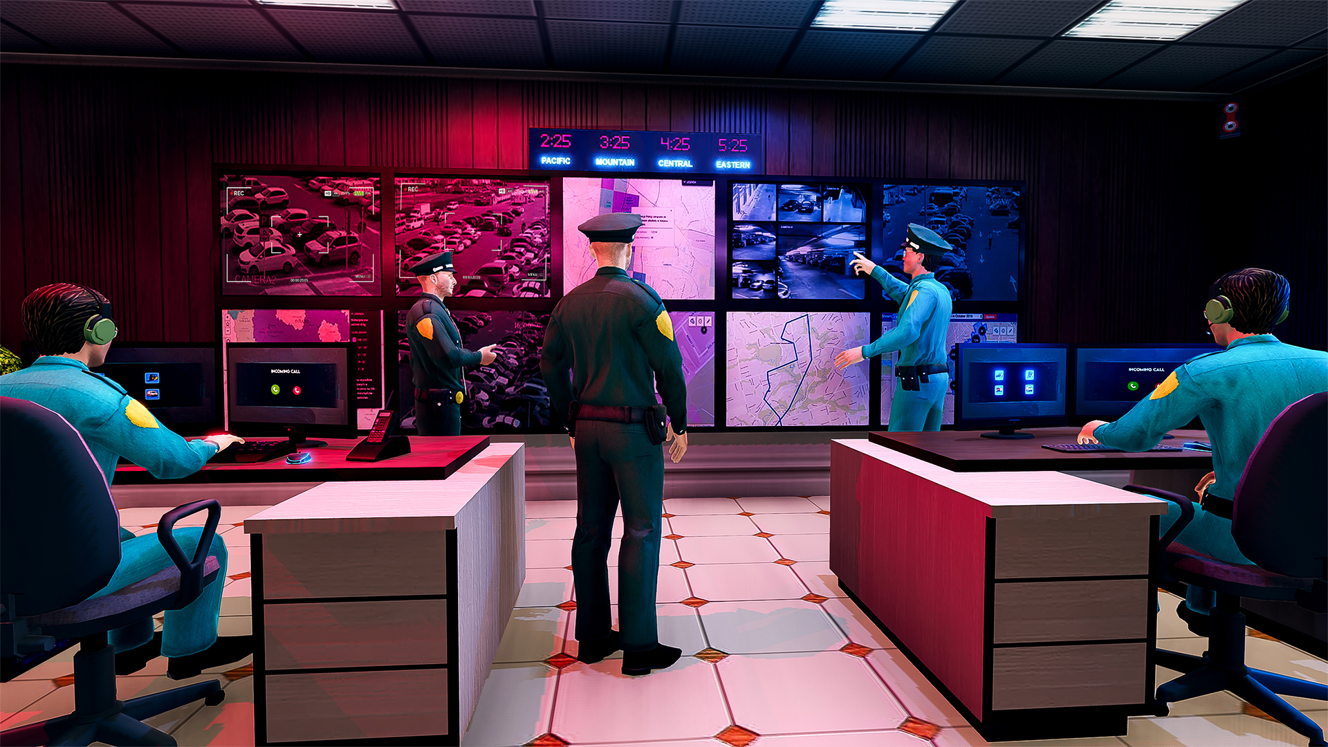اسکرین شات 3 بازی 911 dispatcher game: 911 games