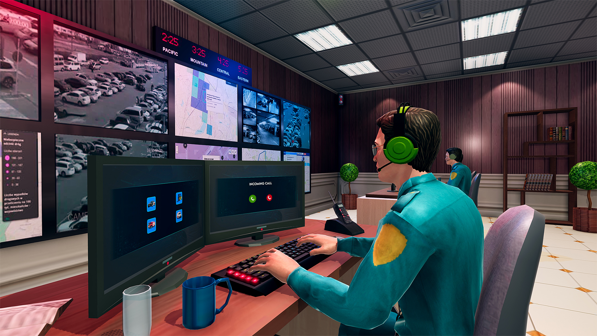 اسکرین شات 1 بازی 911 dispatcher game: 911 games