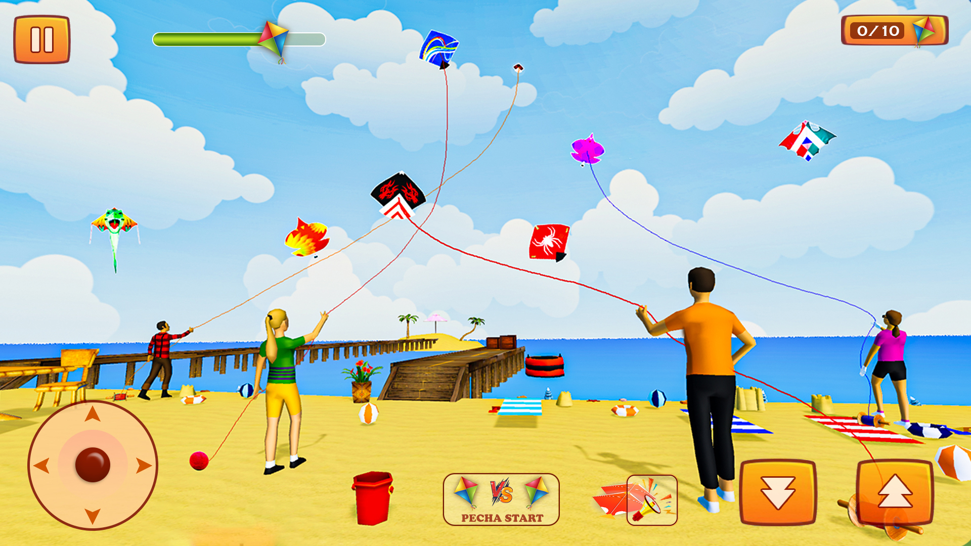 اسکرین شات 4 بازی Kite Game: Kite Flying Game 3D