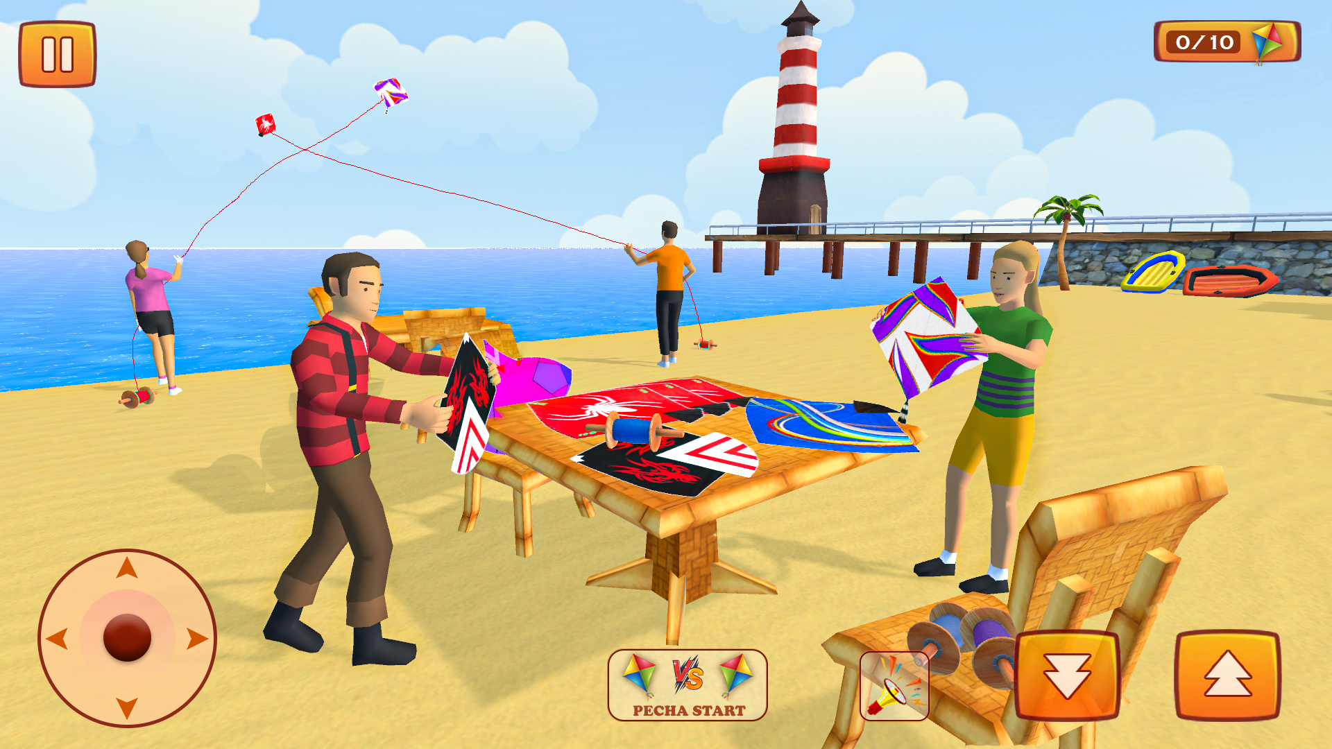 اسکرین شات 3 بازی Kite Game: Kite Flying Game 3D