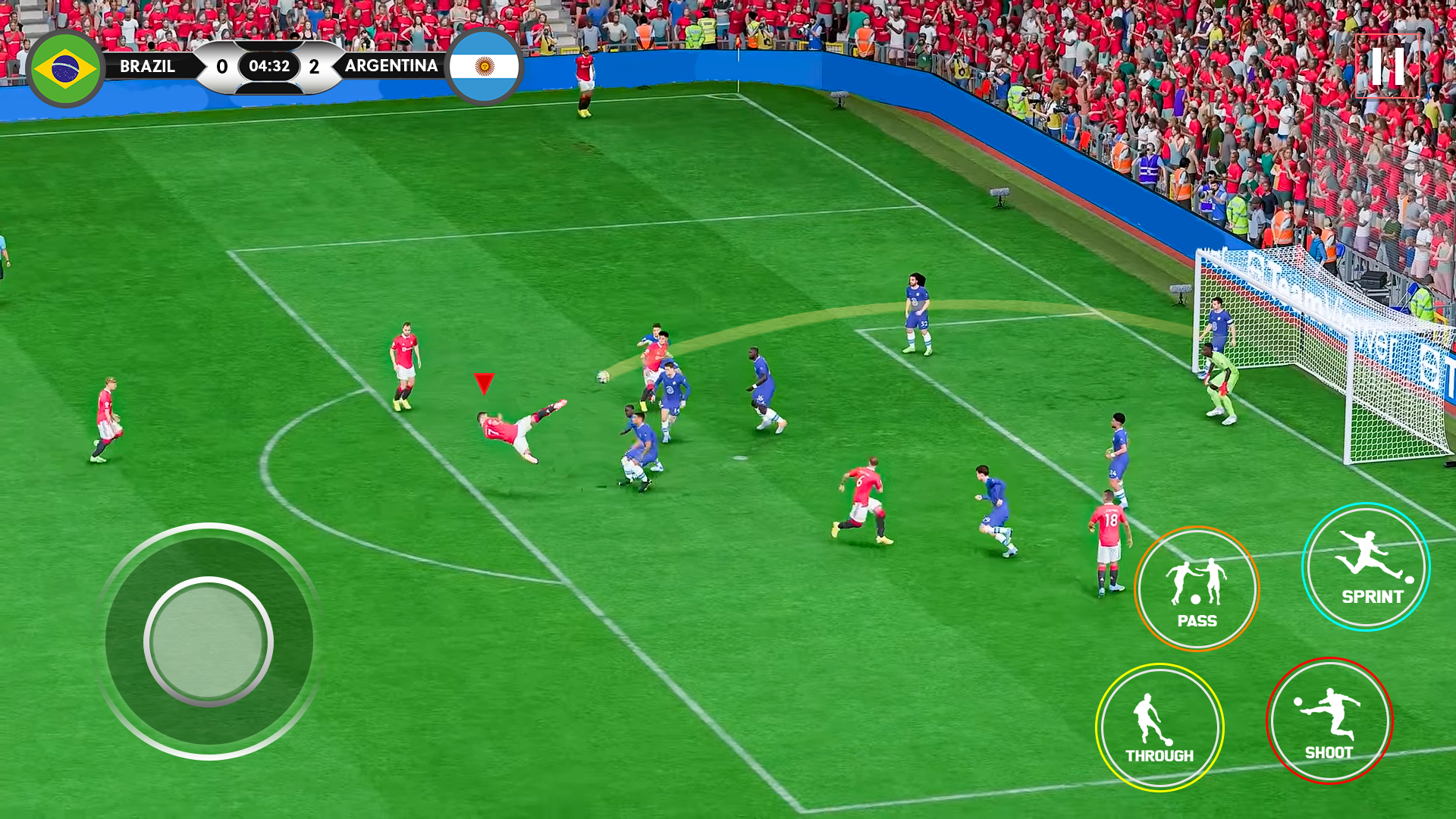 اسکرین شات 3 بازی Football Games 2024: Real Goal