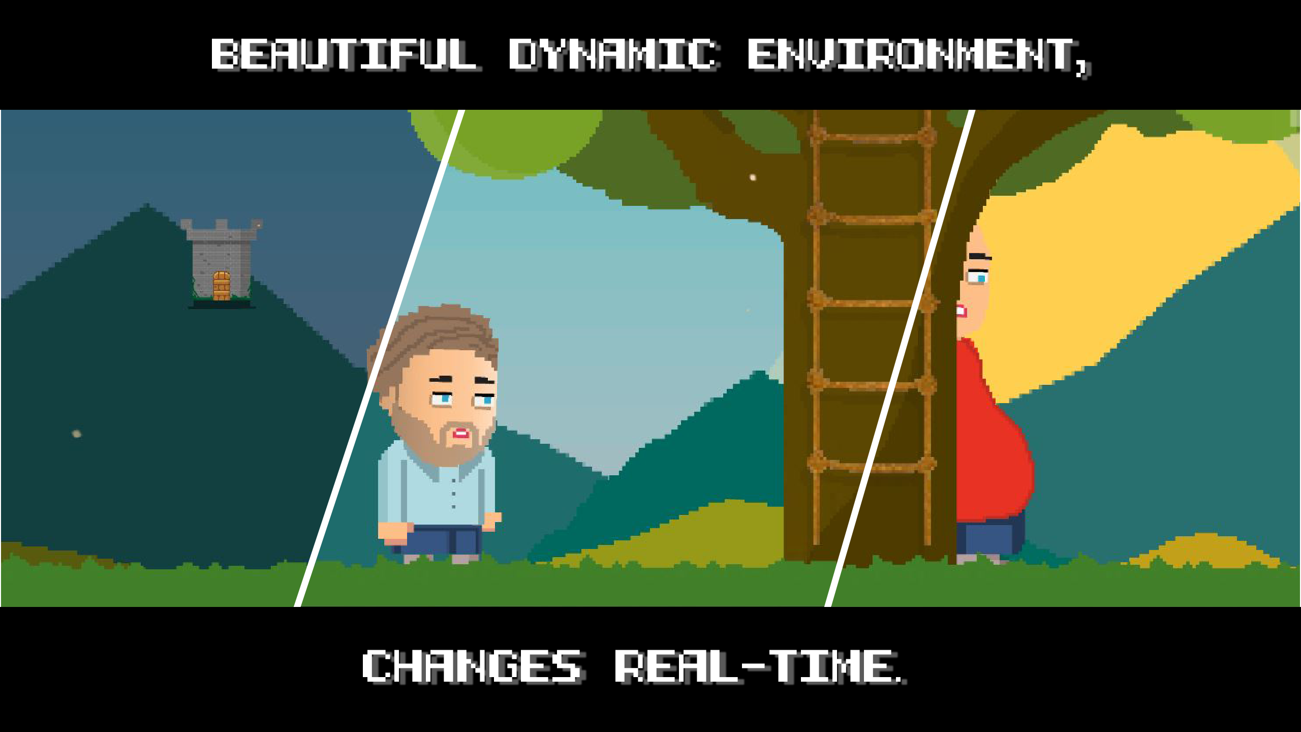 اسکرین شات 3 بازی Hero In Adventures : A Pixel S