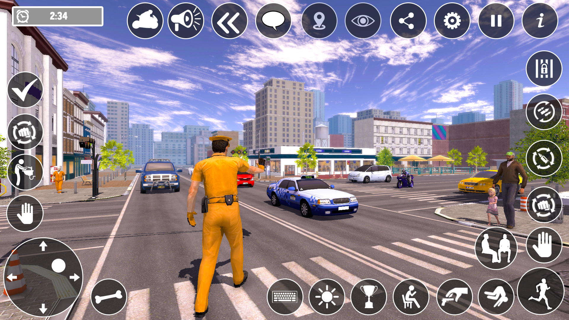 اسکرین شات 3 بازی Police City Traffic Warden