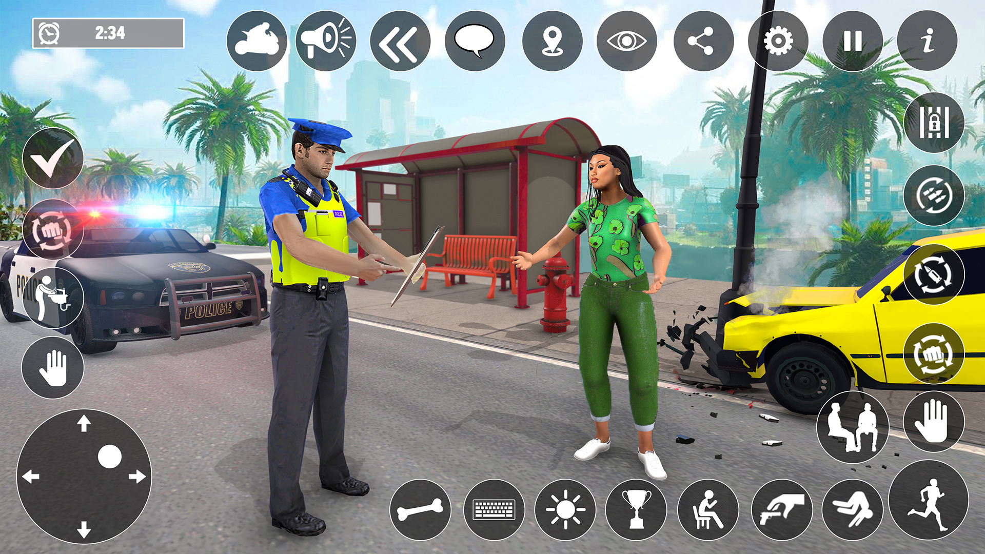 اسکرین شات 1 بازی Police City Traffic Warden