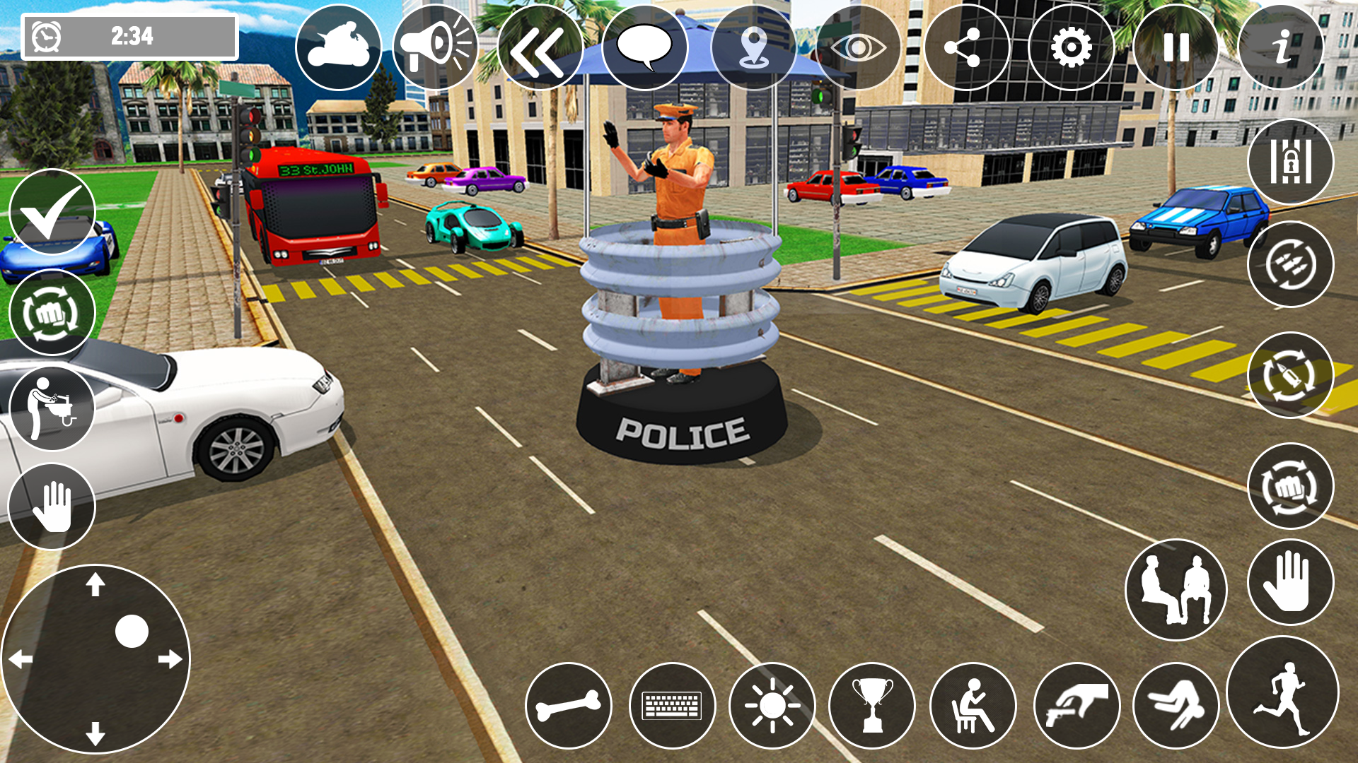 اسکرین شات 5 بازی Police City Traffic Warden