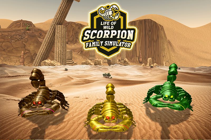 اسکرین شات 2 بازی Wild Scorpion Simulator Game