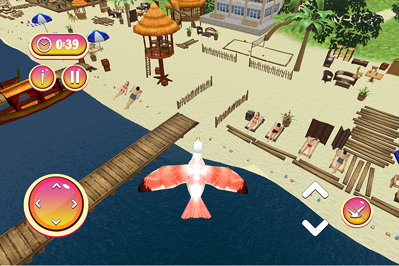 اسکرین شات 3 بازی Talking Birds: Offline Games