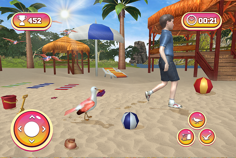 اسکرین شات 5 بازی Talking Birds: Offline Games