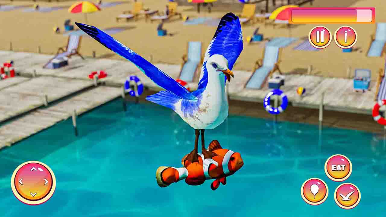 اسکرین شات 1 بازی Talking Birds: Offline Games