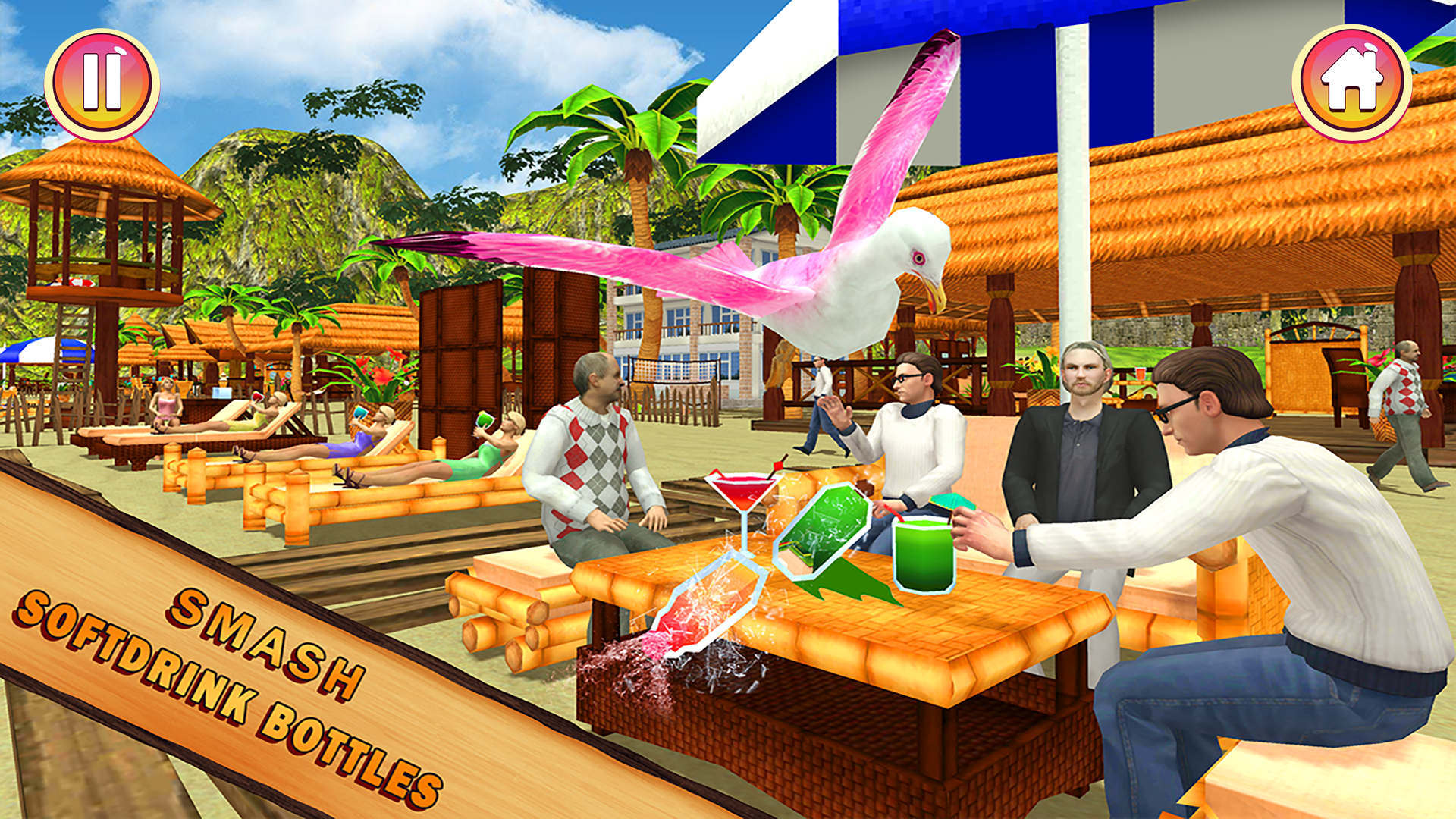 اسکرین شات 8 بازی Seagull Family: Offline Games