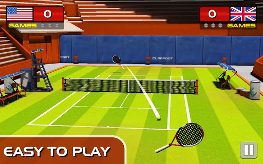 اسکرین شات 1 بازی Play Tennis