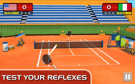 اسکرین شات 2 بازی Play Tennis