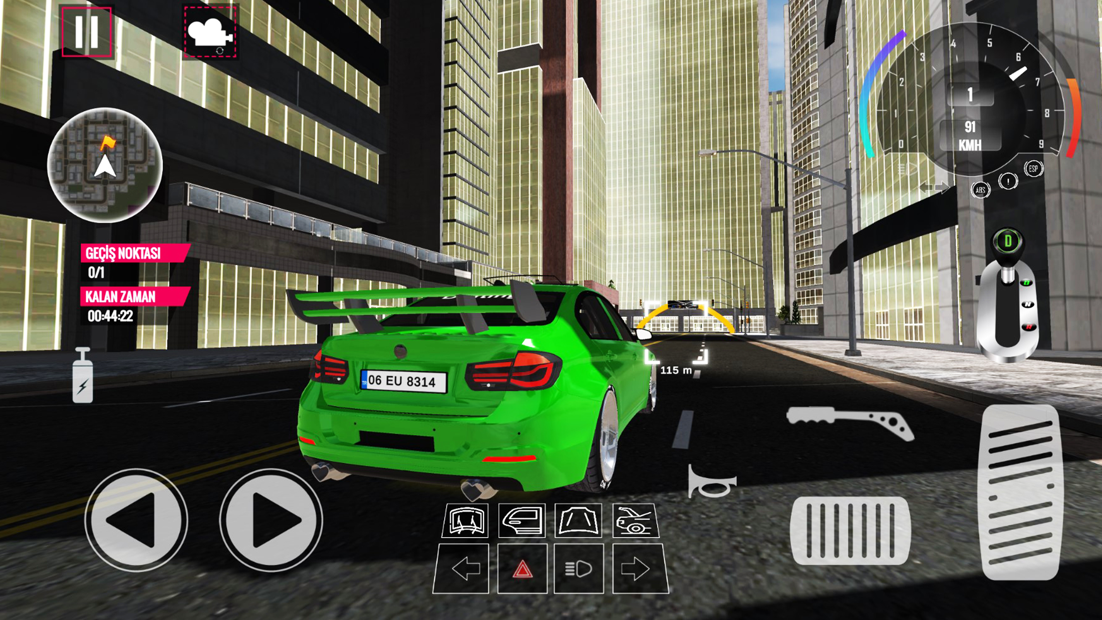 اسکرین شات بازی F30 Car Racing Drift Simulator 2