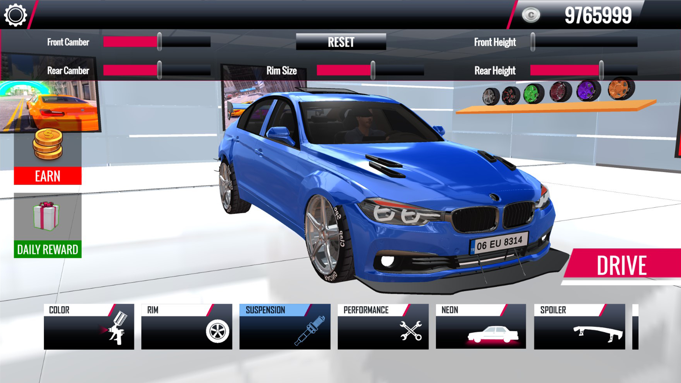 اسکرین شات بازی F30 Car Racing Drift Simulator 1