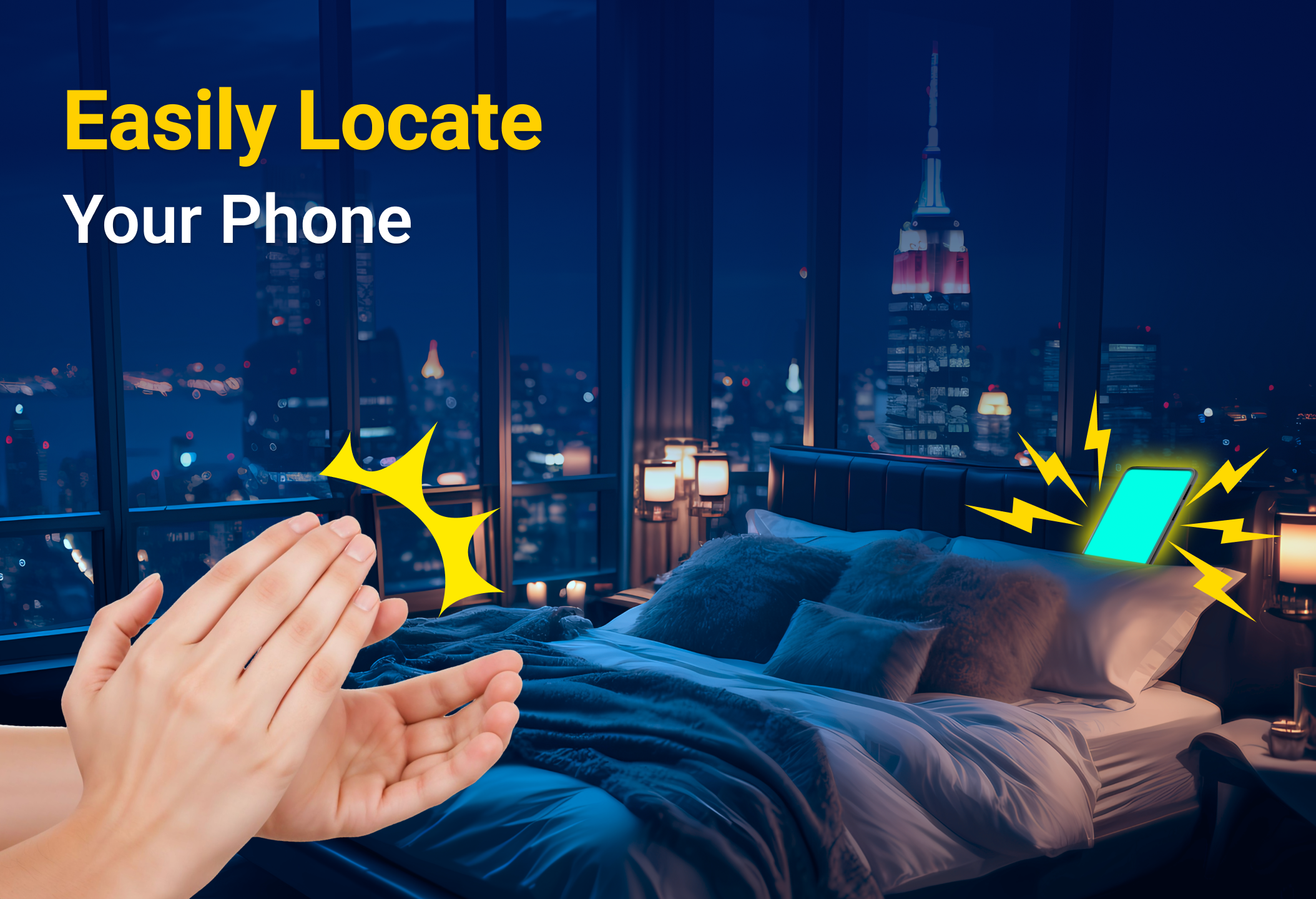 اسکرین شات 3 برنامه Find Your Phone by Clapping