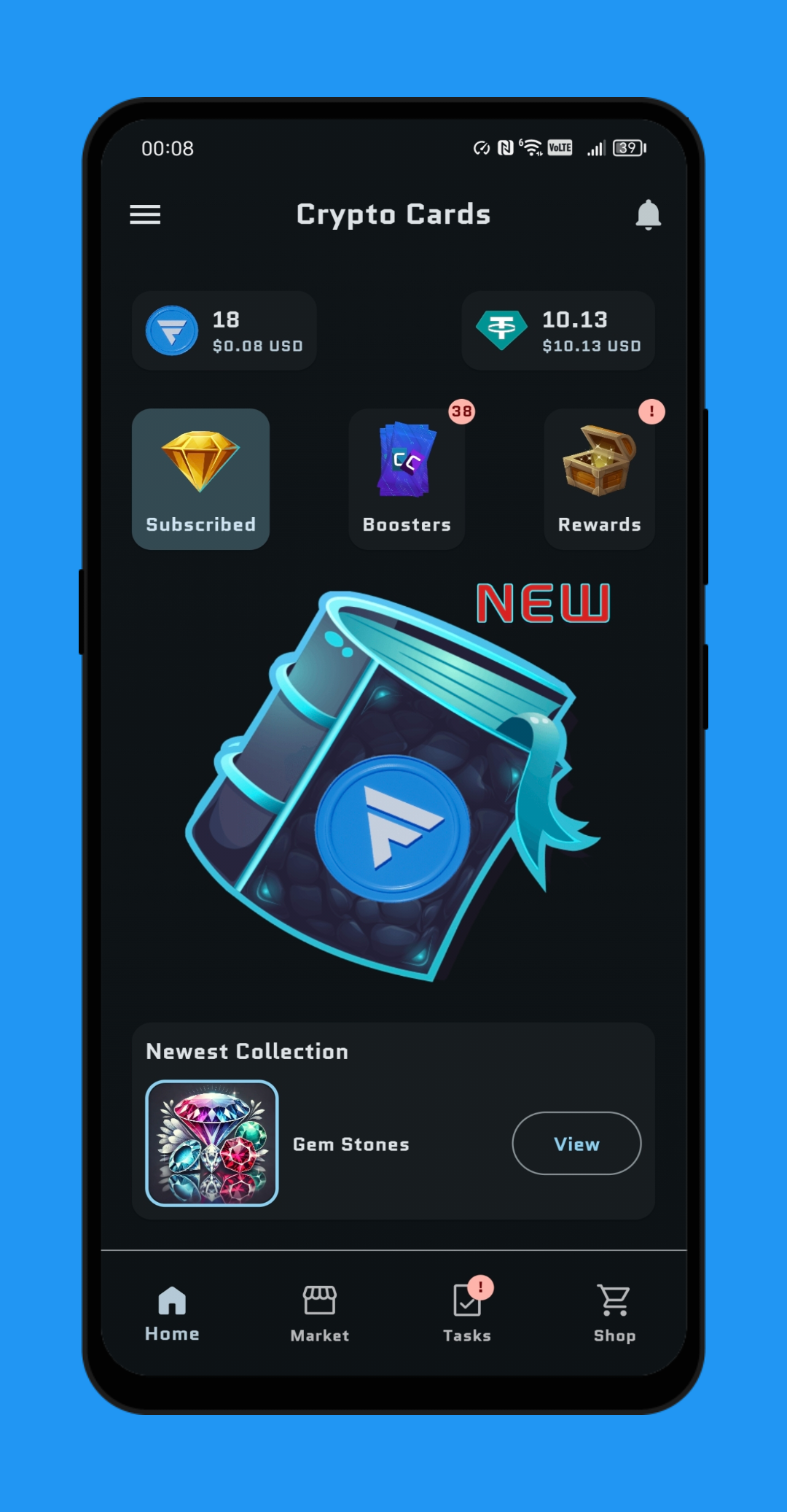 اسکرین شات 1 بازی Crypto Cards - AI Collectibles