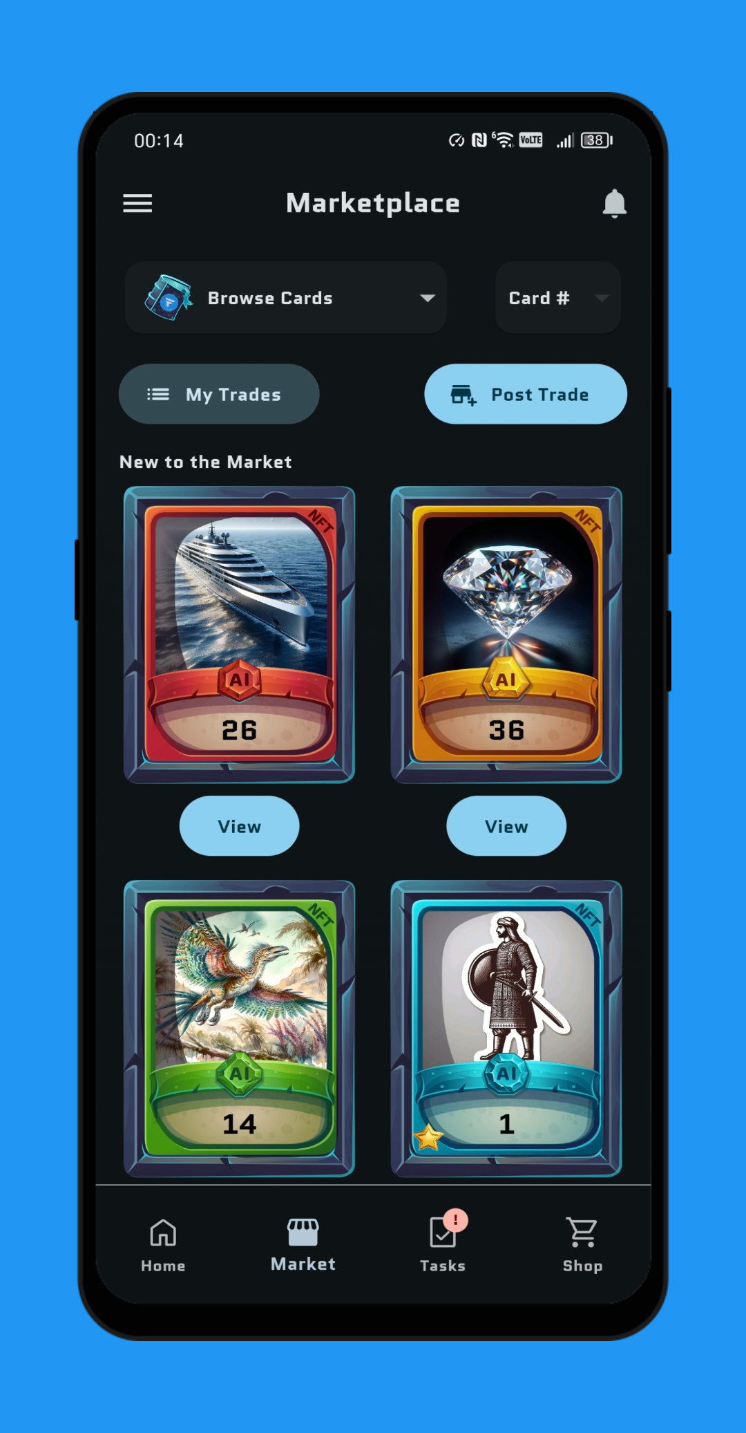 اسکرین شات 4 بازی Crypto Cards - AI Collectibles