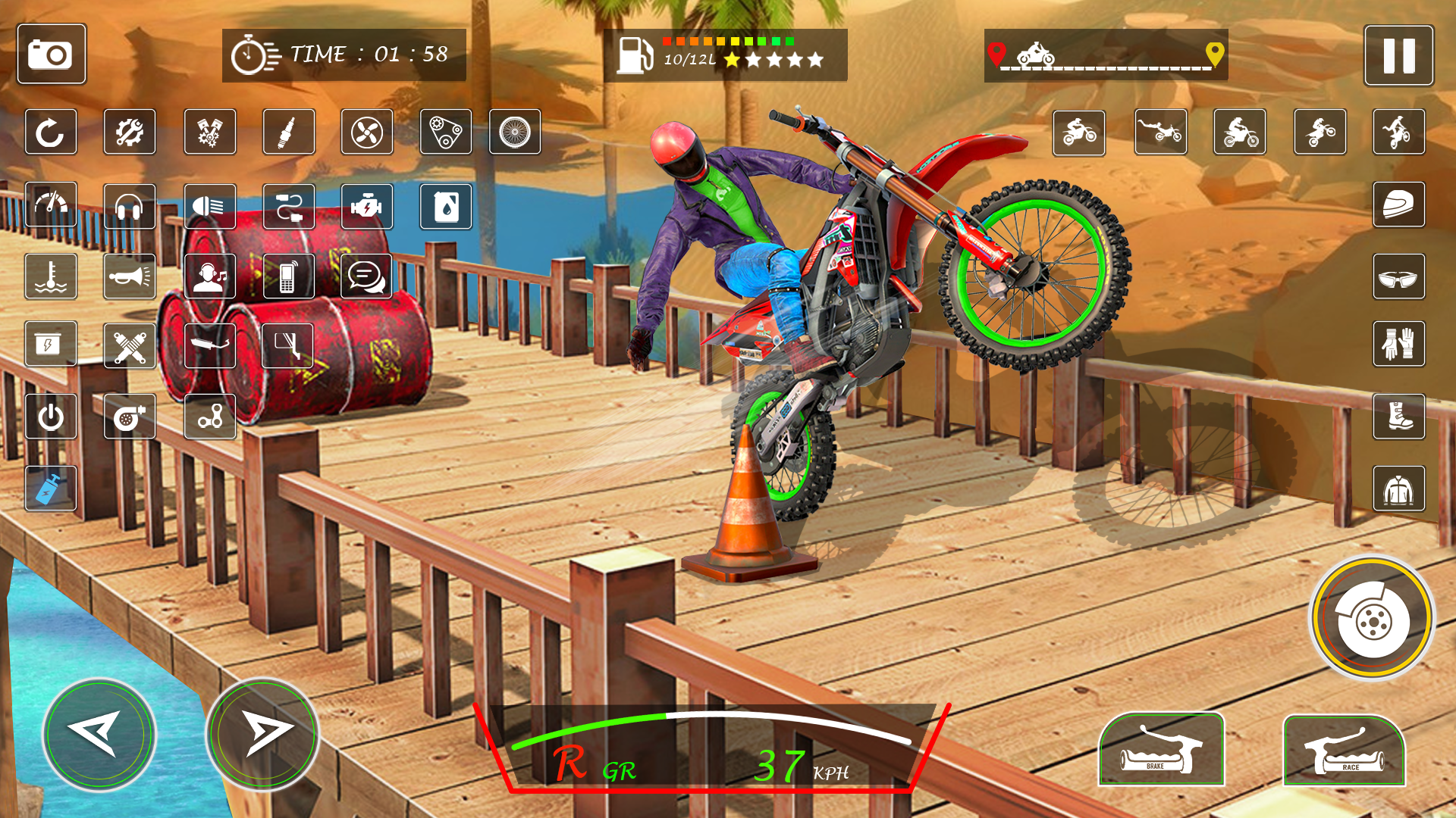 اسکرین شات 4 بازی Bike Racing Game-USA Bike Game