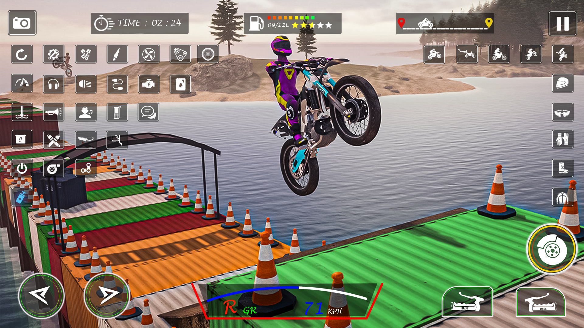 اسکرین شات 1 بازی Bike Racing Game-USA Bike Game