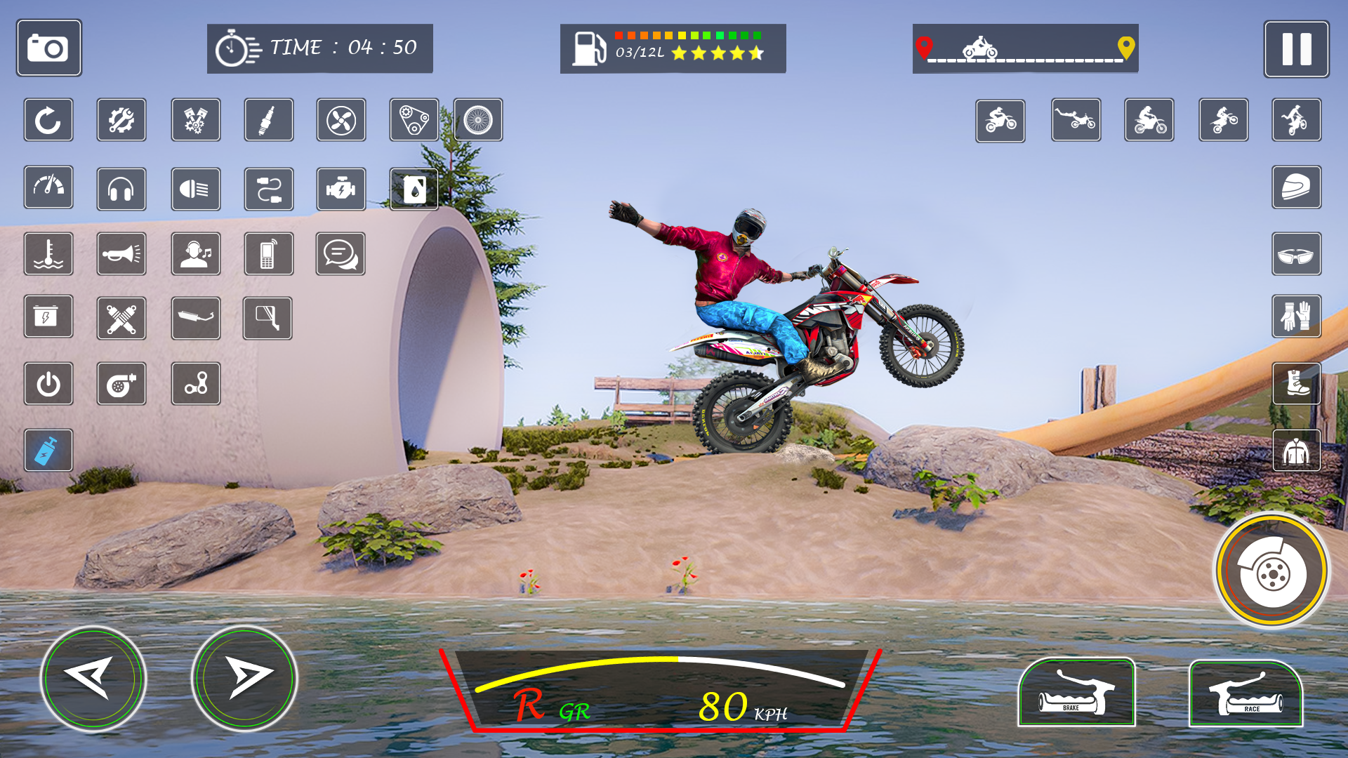 اسکرین شات 2 بازی Bike Racing Game-USA Bike Game