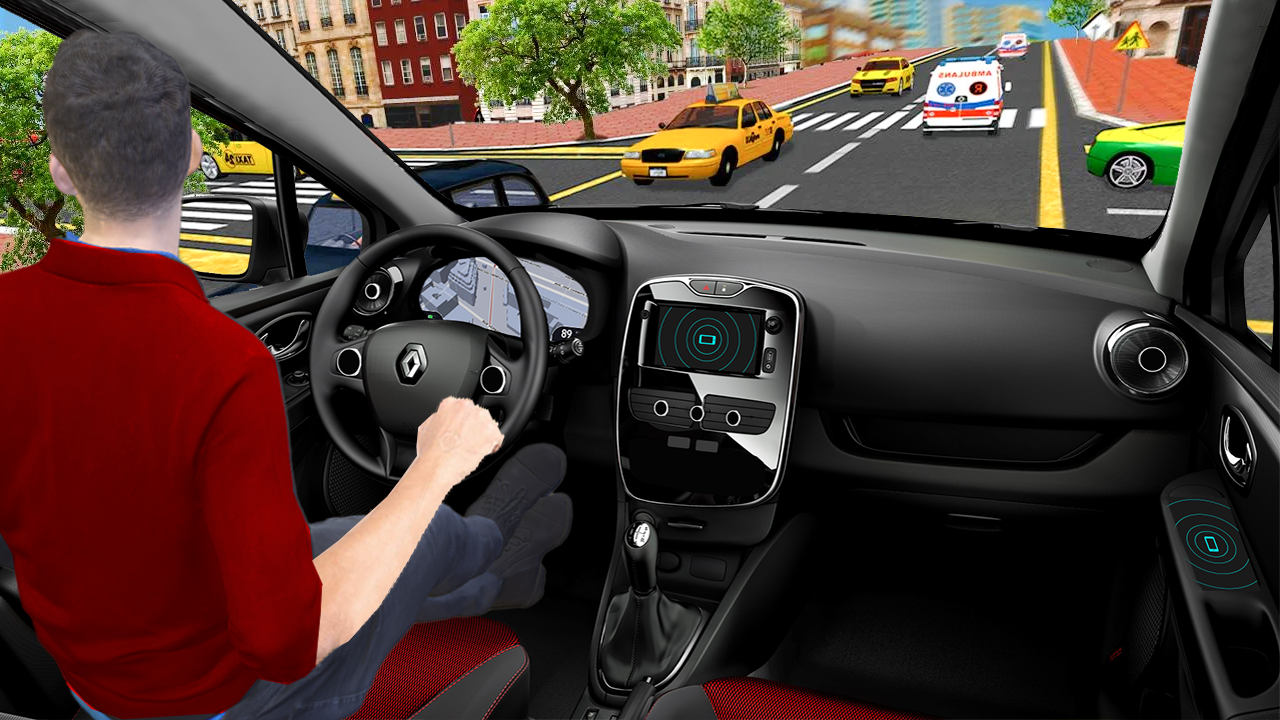 اسکرین شات 3 بازی Taxi Games Driving Car Game 3D