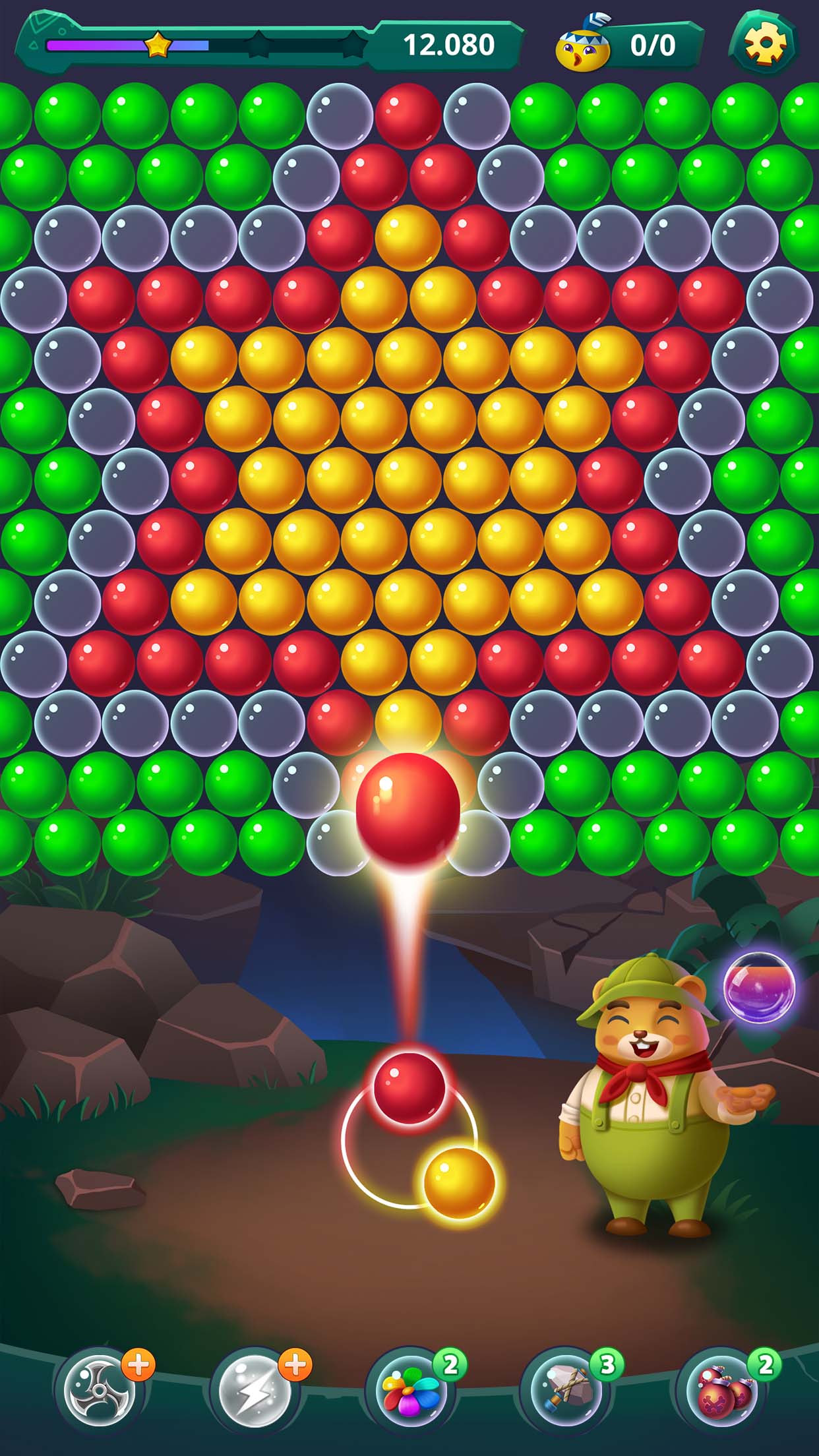 اسکرین شات 1 بازی Bubble shooter