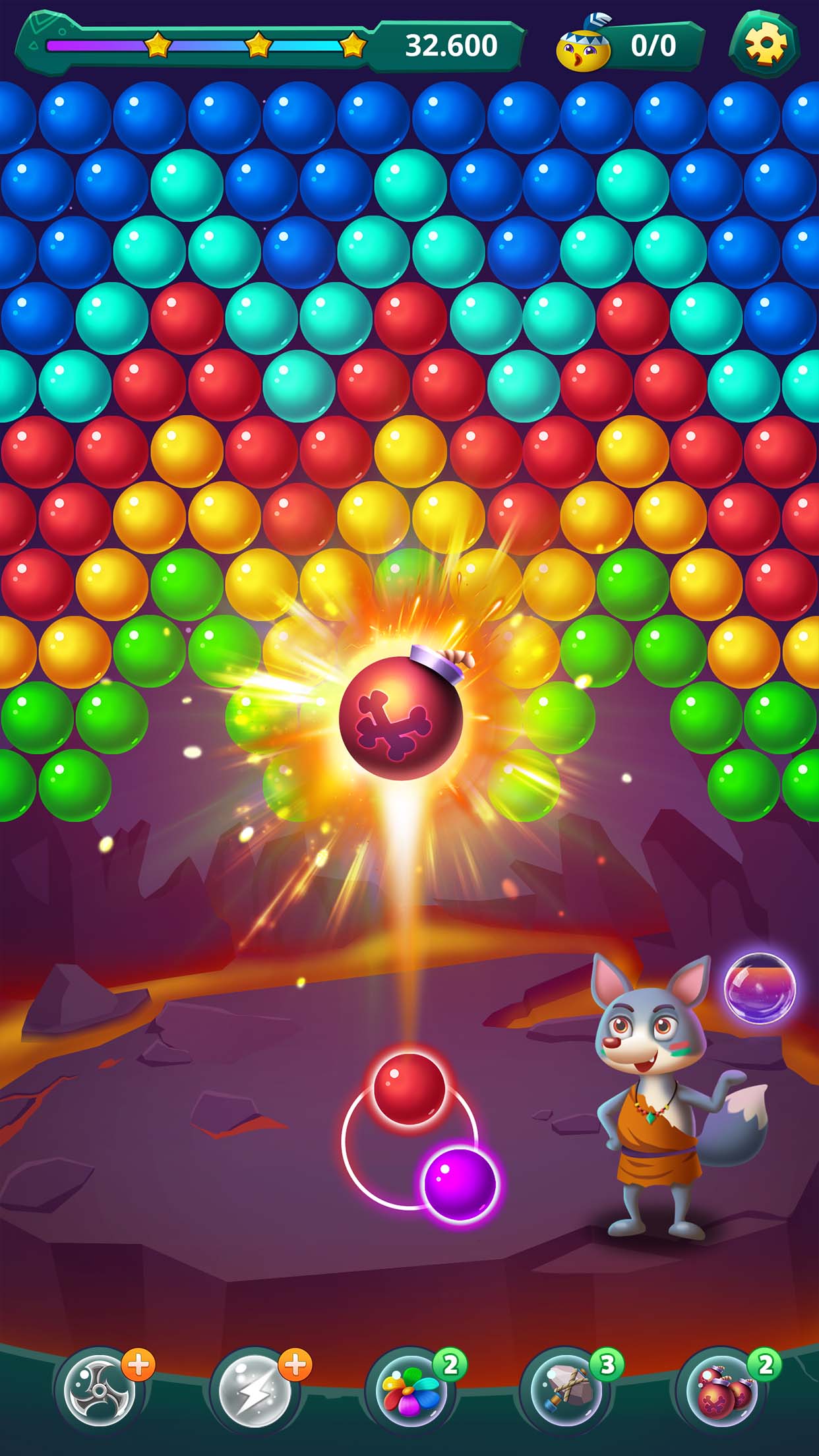 اسکرین شات 4 بازی Bubble shooter