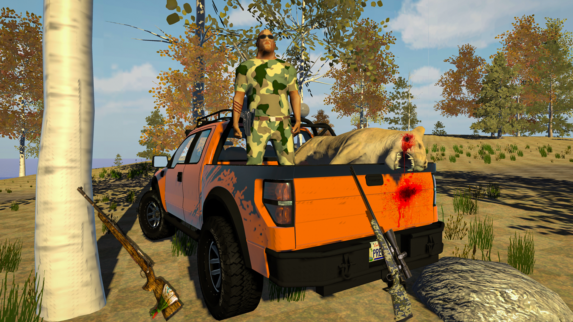 اسکرین شات 1 بازی Animal Hunting -Shooting Games