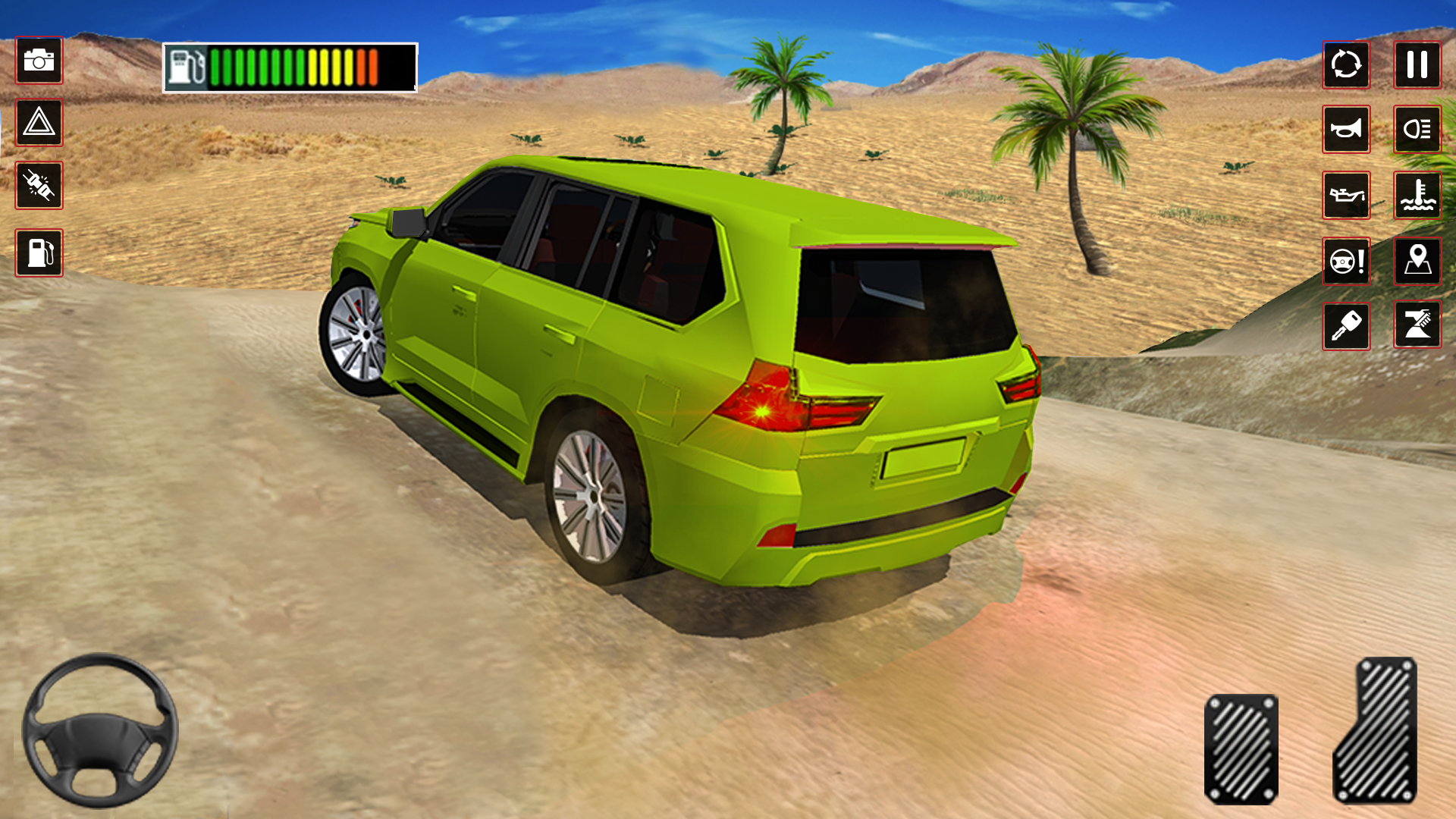 اسکرین شات 6 بازی Mountain Climb 4x4 Car Games