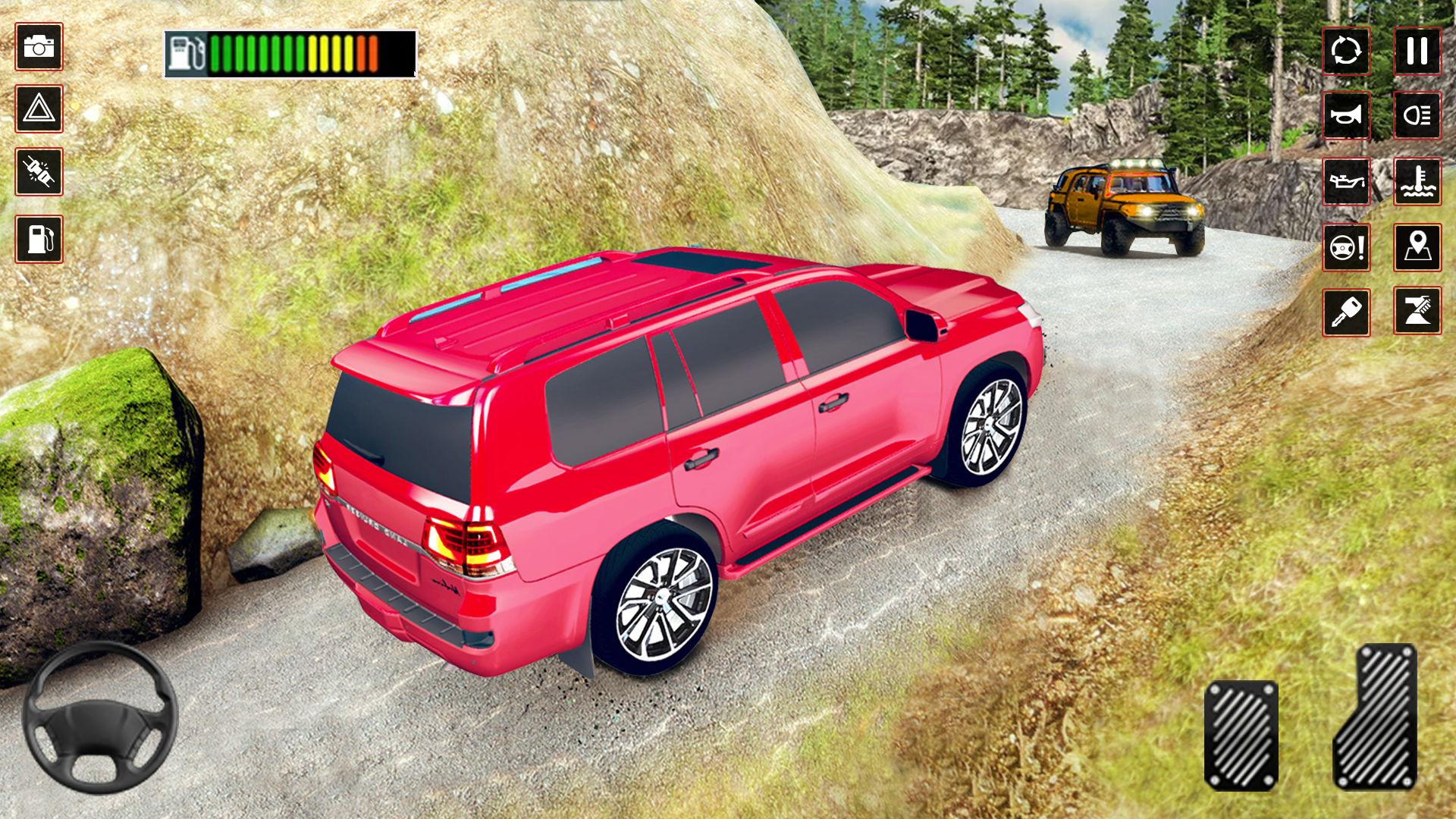 اسکرین شات 2 بازی Mountain Climb 4x4 Car Games