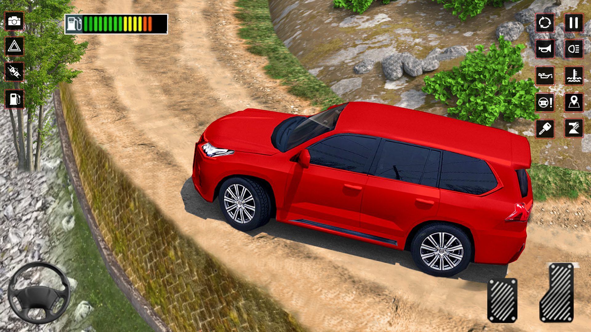 اسکرین شات 4 بازی Mountain Climb 4x4 Car Games
